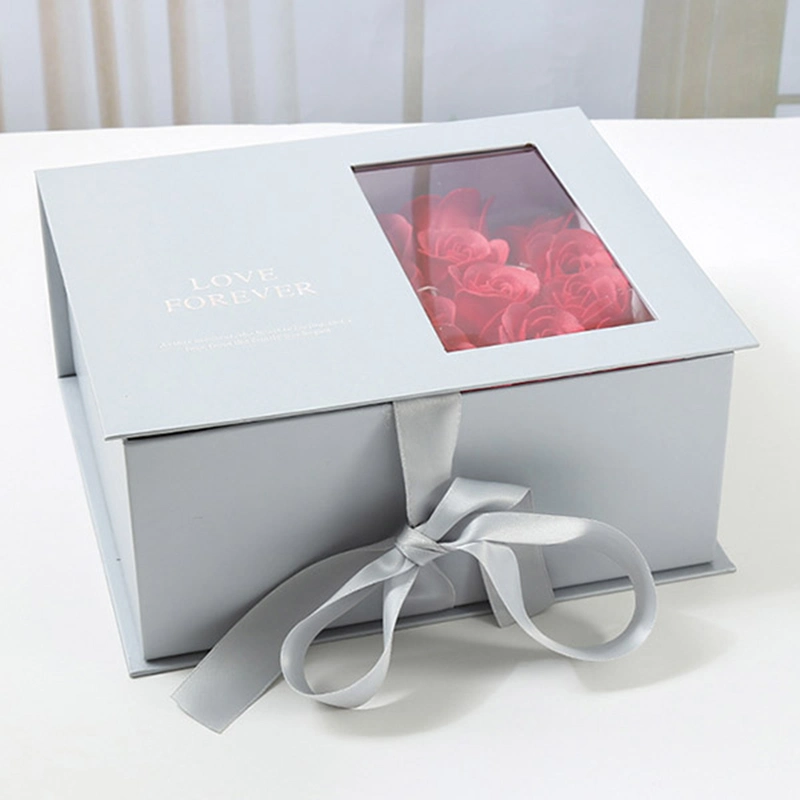 Customized Printed Cardboard Flower Box