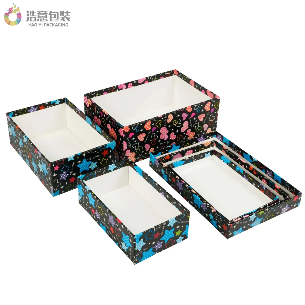 China Custom Environmental Protection Exquisite Square Flower Paper Gift Packaging Box for Cosmetics Makeup Jewelry Clothes Packing Boxes Watch Wedding Festival