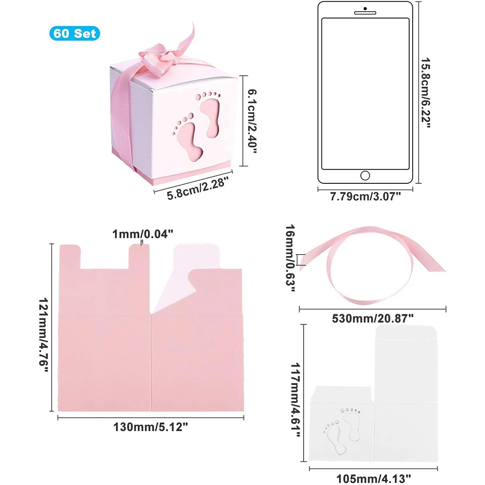 Cmyk Customized Shaped Foldable Gift Box