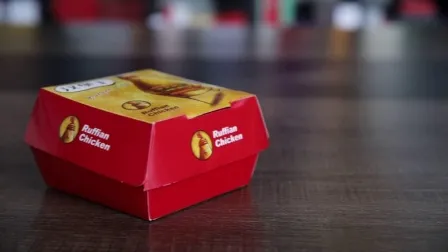 Papierverpackungsboxen für Brot, Kuchen, Kekse, Schokolade, Backwaren in Lebensmittelqualität zum Mitnehmen