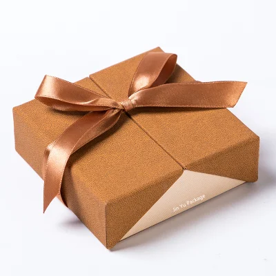 Elegante Band-Fliege-Karton-Papier-Geschenk-Schmuck-Verpackungsboxen im Großhandel