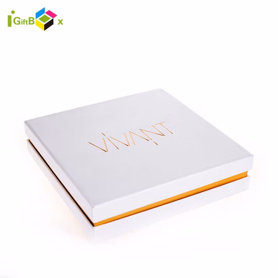 Luxuriöser individueller Logo-Druck, hochwertige weiße Kartonpapierverpackung, Snack, Kekse, Kekse, Brot, Süßigkeiten, süße Lebensmittel, Trüffel, Schokolade, Verpackung, Geschenk, Schokoladenschachtel