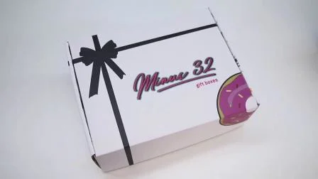 Bedruckte Geschenkpapier-Lunchbox, laminiert für Schmuck, Uhren, Kosmetiktücher